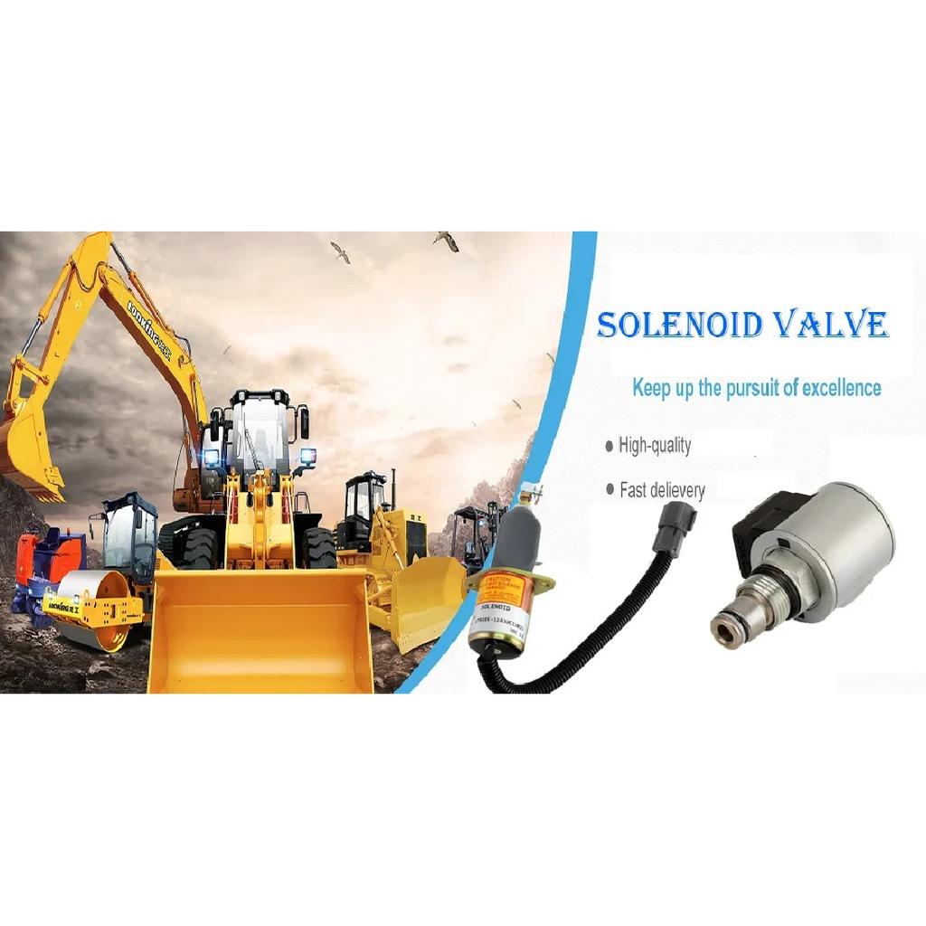 SA-4752-12 Fuel Shut Off Solenoid 12V Engine Machinery Parts Stop Solenoid Control Valve