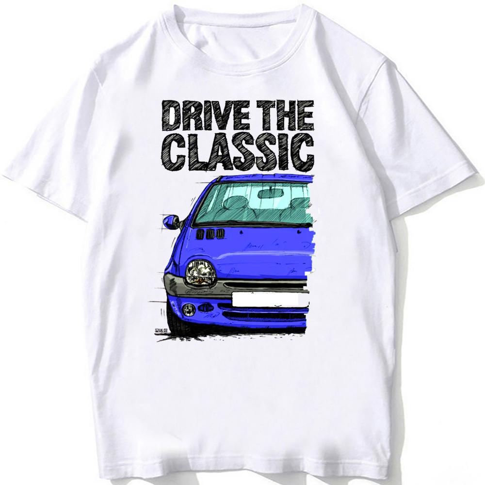 Drive The Legend Франция TWG 90-х Электромобиль Футболка Унисекс Летняя Мужская С коротким рукавом Харадзюку Белая Хип-Хоп Повседневная Футболки для мальчиков Модные Топы