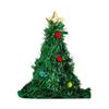 Tree Christmas Topper Hat With Plush Ball Decor For Home Decor Celebrations And