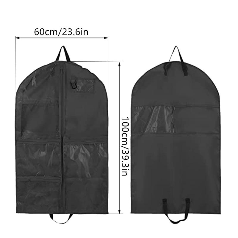 Подвесная сумка для танцевальной одежды, 40-дюймовая водонепроницаемая сумка для костюмов для путешествий, сумка для одежды с 6 карманами для танцев, спорта, катания на коньках