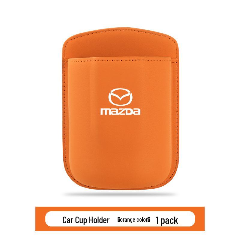 Автомобильные сумки-органайзеры для бутылок с водой, напитков и телефонов: Совместимо с Mazda 3, Axela, CX-5, CX-4 и Mazda 6.