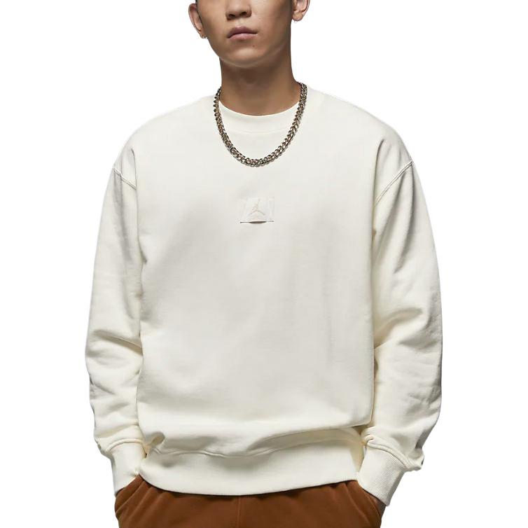 Jordan Flight Fleece Удобный модный пуловер с длинным рукавом Толстовка мужская толстовка Sail FV7260133