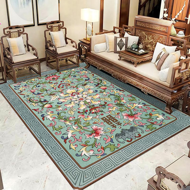 Новый ковер в китайском стиле, коврик для гостиной, журнальный столик, диван, спальня, прикроватный ковер, большой ковер