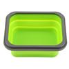 600 мл Силиконовый Складной Портативный Ланч-бокс Миска Складной Контейнер для Хранения Пищи