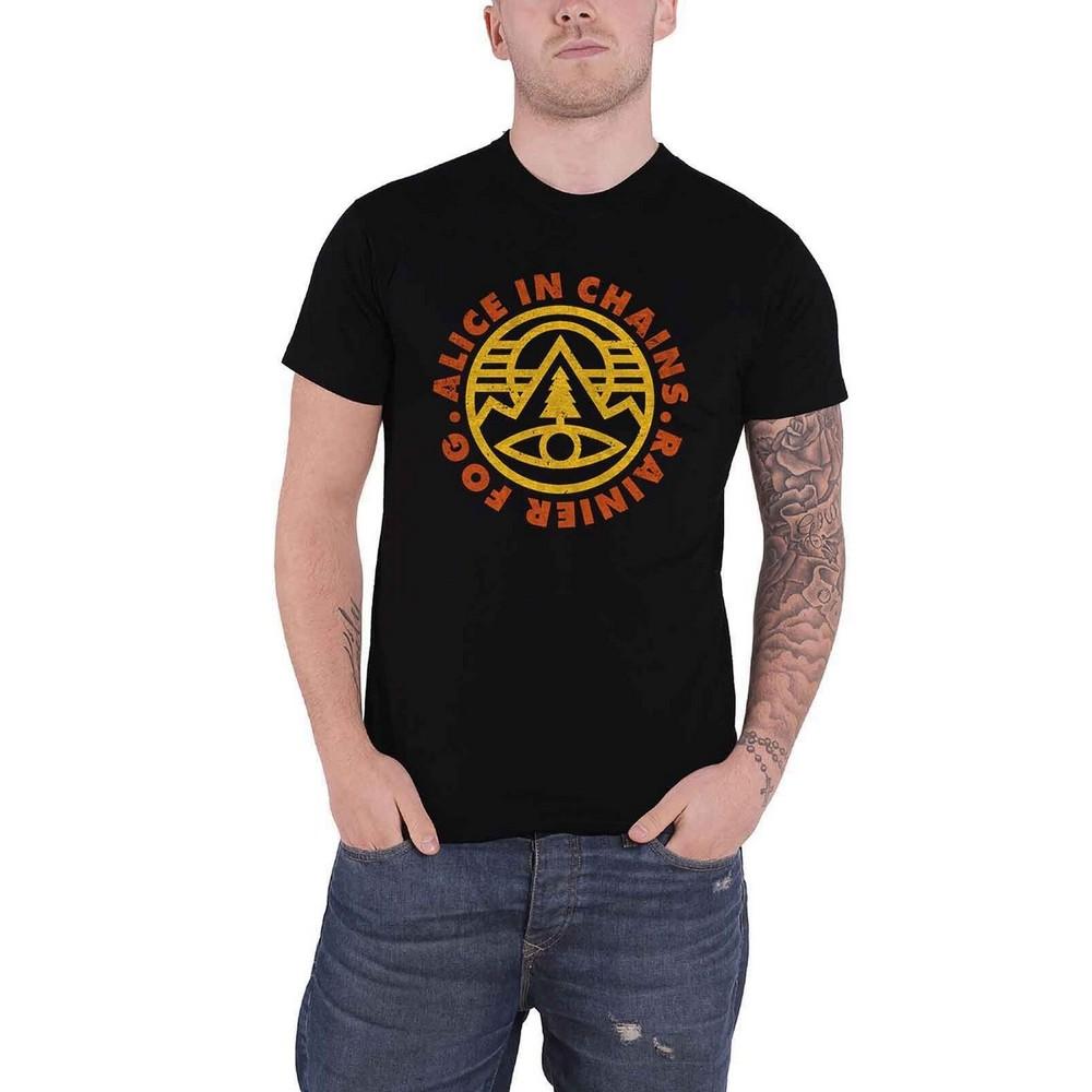 Alice In Chains Unisex Adult Emblem T-Shirt