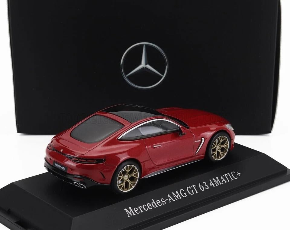 IScale Модель автомобиля Mercedes-Benz в масштабе 1/43 Mercedes-Benz GT63 (C192) AMG 4MATIC 2023 (красный)