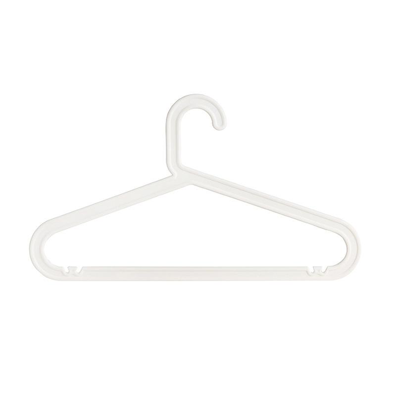 Товары для дома Товары без следов Вешалка для одежды Бытовая пластиковая для взрослых Многофункциональные нескользящие белые вешалки