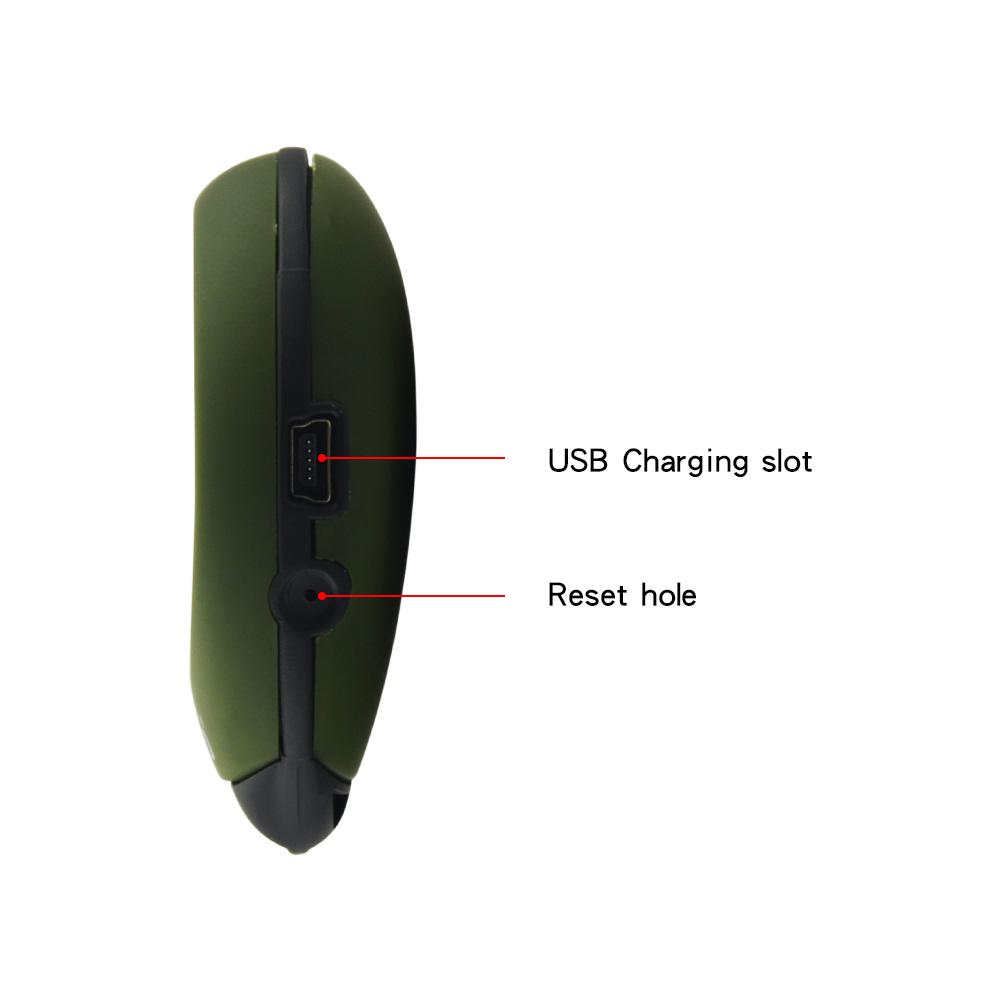 Rechargeable Mini GPS Navigation Locator GPS Receiver Anti-Lost Waterproof Handheld GPS Electronic Compass For Outdoor Travel