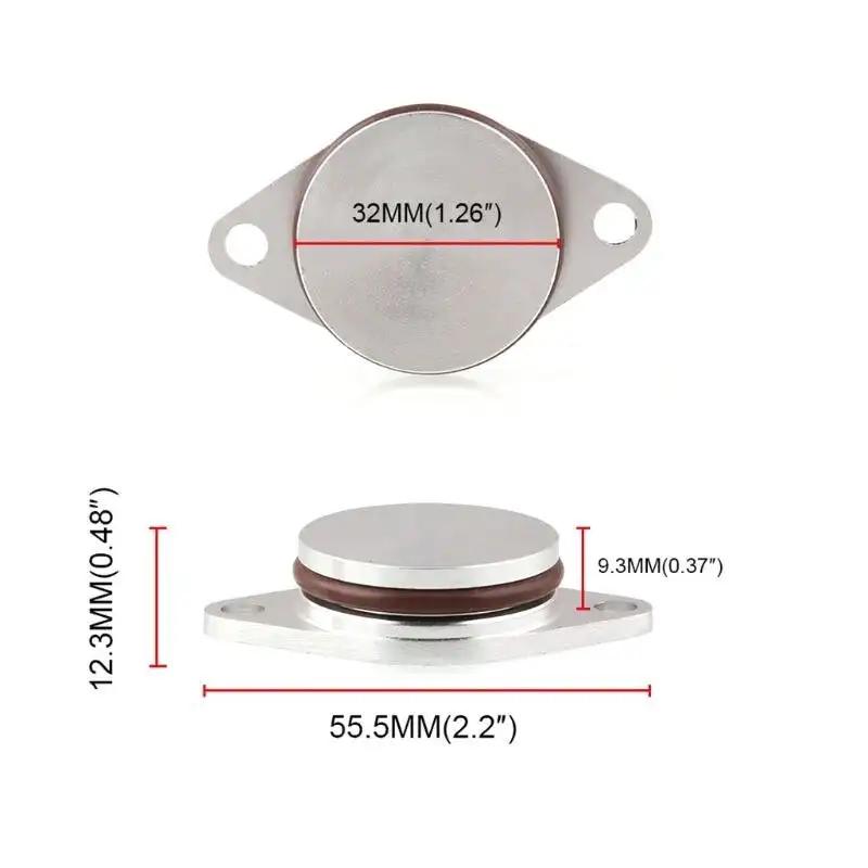 6X32MM Bungs for BMW Diesel Swirl Blanks Flaps Repair Delete Kit with air Intake Manifold Gaskets M57 530D 330D 335D X5 X6 Part