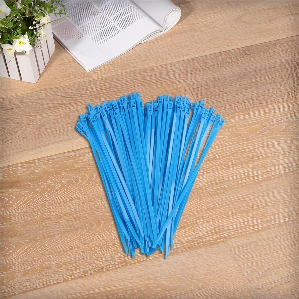 Maximum Tensile Strength 200 Lbs Nylon Cable Ties Self-locking Ties