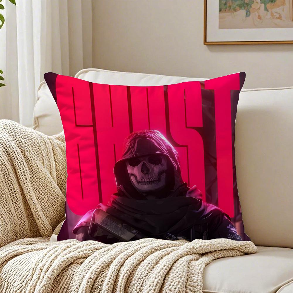 game shooter CCall of DDutyES Cushion Cover Pillowcase Antidustmite living Room Sofa Decor Cushion Room