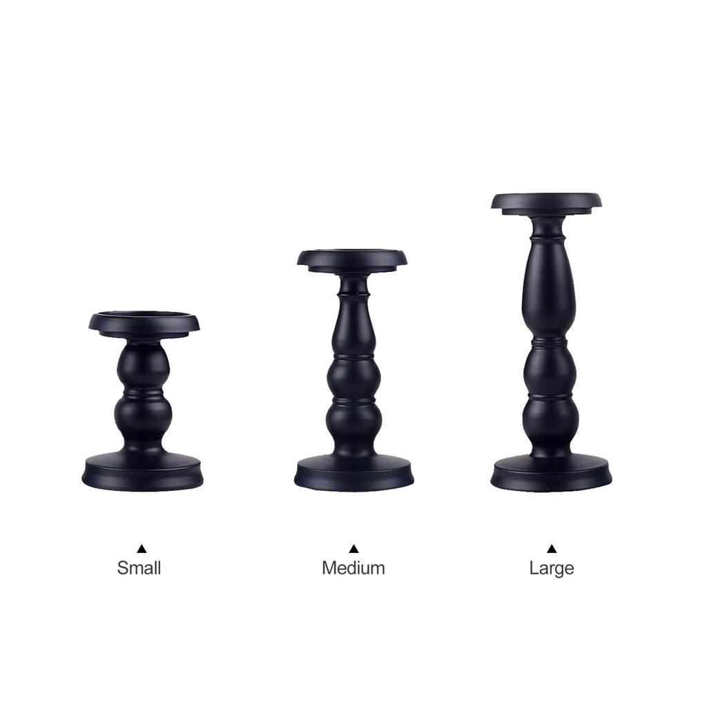 Metal Candlestick Holders Redro Candleholder Ornament DIY Home Halloween Christmas Festival Wedding Dinner Centerpiece Decoration Candle Holder