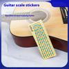 1/3/5Pcs Guitar Fretboard Notes Map Labels Stickers Fingerboard Fret Decals For Acoustic Electric Guitarra Accessories