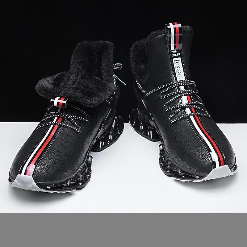 Men Boots New Winter Slippers Warm Men Shoes Waterproof Non-Slip Plush Sneakers Male Tenis Shoes Boots Men Sneakers Winter