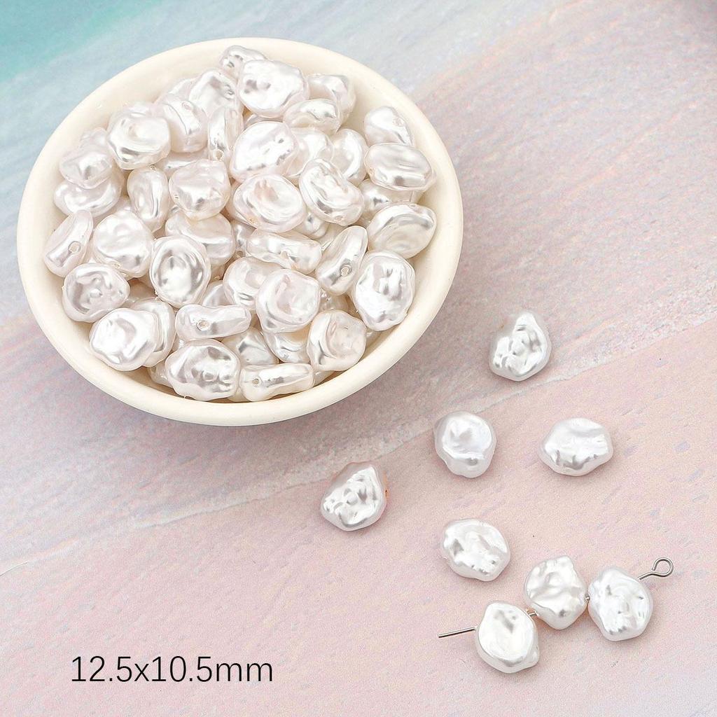 ABS Shaped Bead Jewelry Accessories: DIY Bracelet & Earring Supplies