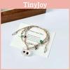Fresh Charming And Cat Pattern Woven Bracelet For Women Gift And Casual Wear
