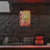 SUPERDANT Tin Sign Popcorn Vintage Metal Signs Movie Theater Store Decor Restaurant Metal Plaque Retro Wall Art Poster Wall Decoration for Bar