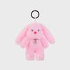Плюшевый брелок Colle Furry Bunny, розовый