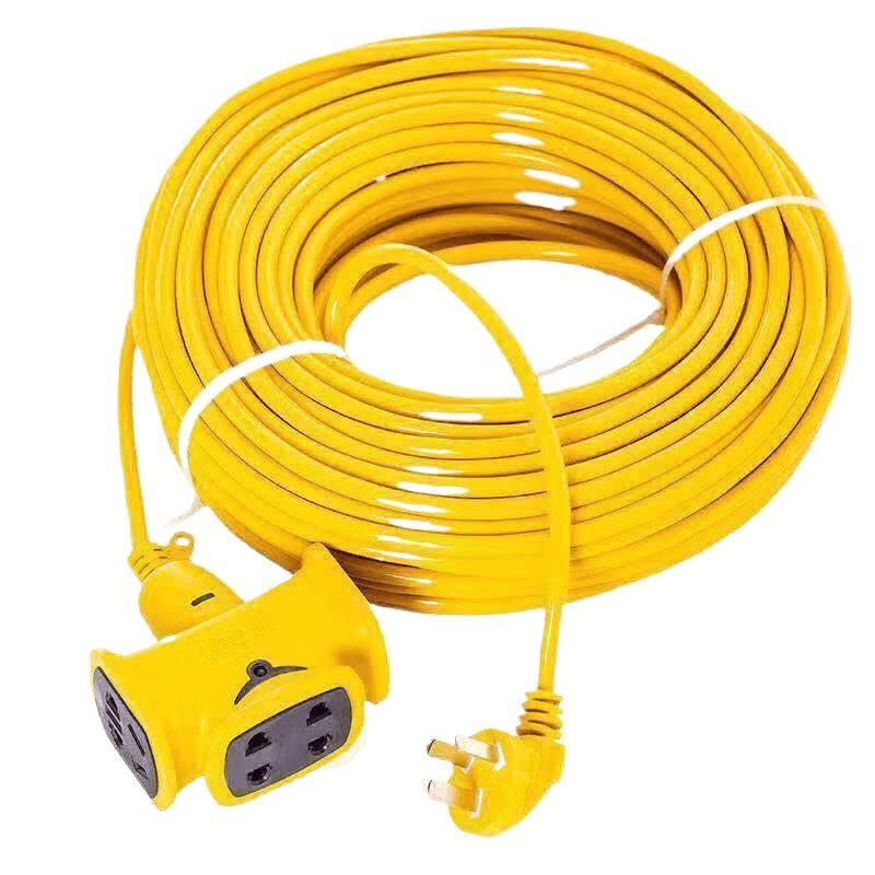 Влагозащищенный удлинитель с розеткой, длинный кабель, выключатель питания и монтажная плата для зарядки электромобилей в высотных зданиях