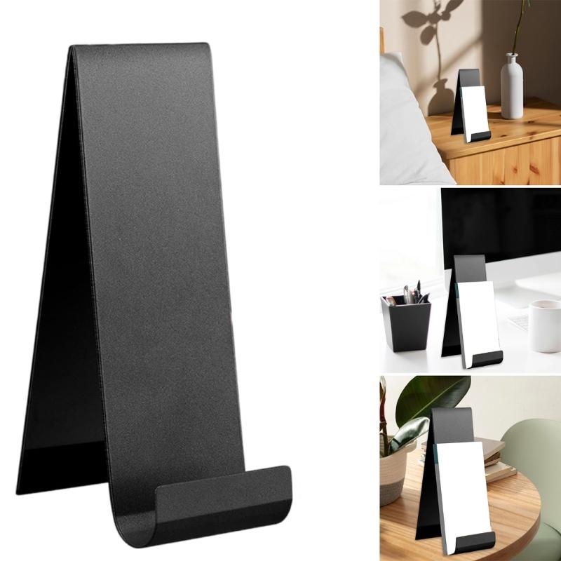 4pcs Metal Brochure Holder Stand Vertical Countertop Organizers for Flyers Magazines and Pamphlets Storage Solution
