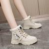 New sports shoes high-top winter velvet thickened warm cotton shoes thick-soled snow Martin boots