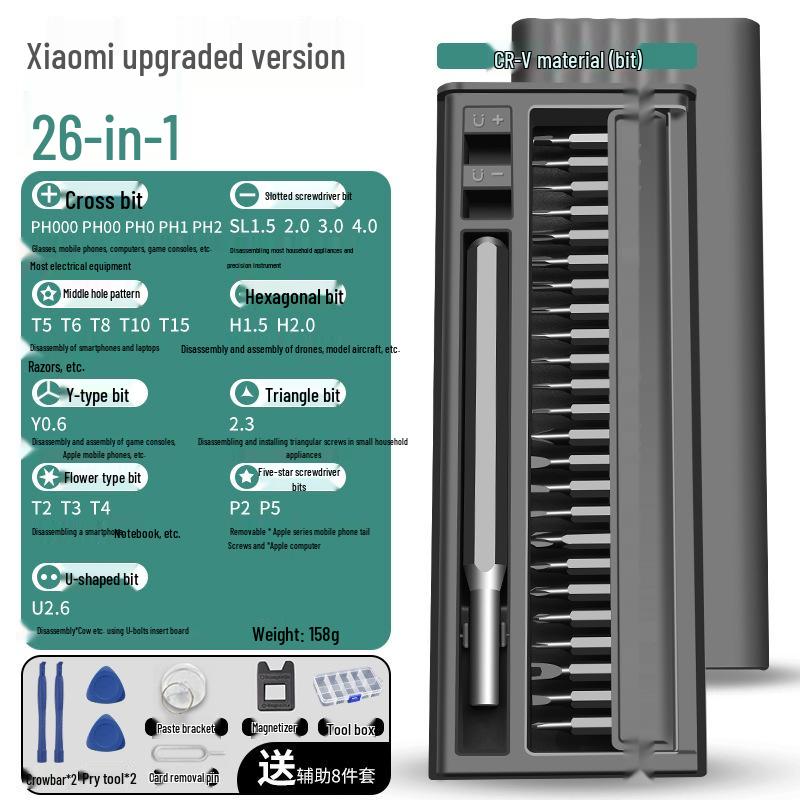 Набор прецизионных отверток для мобильных устройств и компьютеров - Профессиональный набор инструментов для ремонта и чистки
