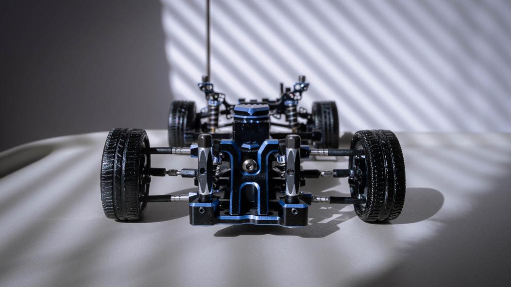 TRC Радиоуправляемая Дрифт-машина Rwd Дрифт-шасси Комплект для сборки дрифт-машины с Tamiya Aoshima Bunka Kyozai Пластик P.D META-X 1/24 "Совместимый" (TAMIYA),