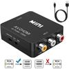Конвертер RCA AV в HDMI Высокое качество HD 1080P Адаптер AV2HDMI для ТВ PS3 PS4 ПК DVD Xbox Проектор Конвертер RCA в HDMI