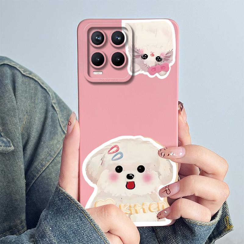 For OPPO Realme 8 4G RMX3085 Phone Case Realme8 Pro 4G RMX3081 Soft Capa Coque Sweet Painted Cartoon Shell Printed Funda Cover