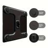 high quality1pc Black Smart Scale, Fashionable Body Weight Scale with Digital Display, LCD Screen, High Precision, Modern Design Suitable for Home,