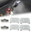 6X Seat Fastener Rail Runner Clip Bracket Sliders Guide For Seat VW Golf Jetta MK1 MK2 MK3 435881203A 171881213B 191881213
