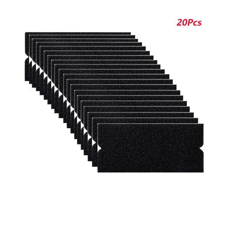 40Pcs/20Pcs Squeegee Felt Cloth for Vinyl Film Scraper Car Wrap Tools Fabric Felt for Spatula 4" Card Squeegee Felt Replacement