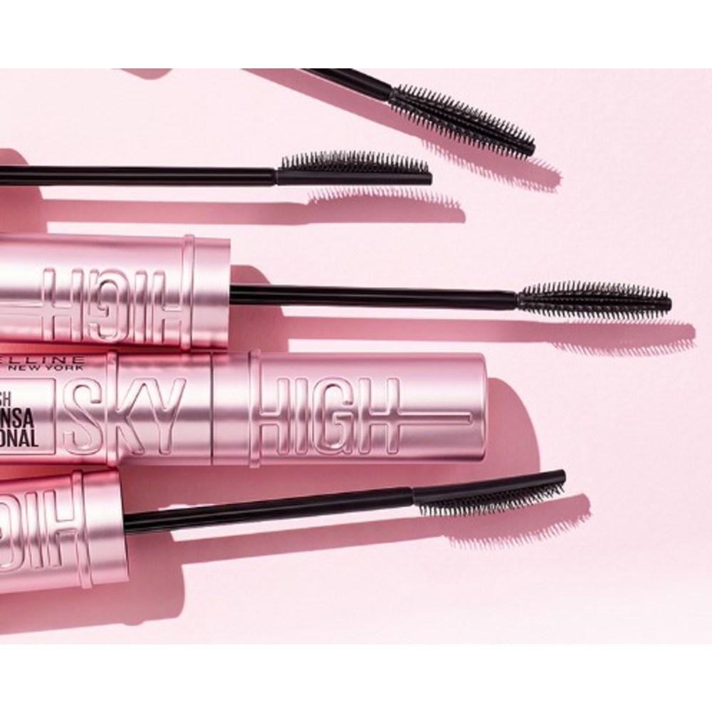 Maybelline Тушь для ресниц New York Sky High 8,6 мл, черная, 2 шт.