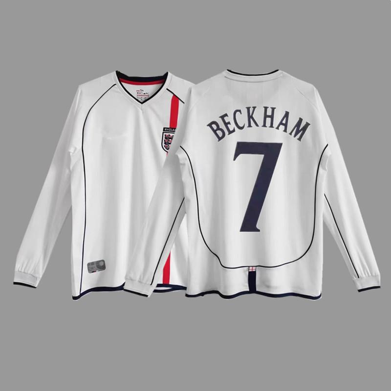 Vintage jersey Owen Rooney Beckham Lampard Gerrard classic football jersey England national team jersey
