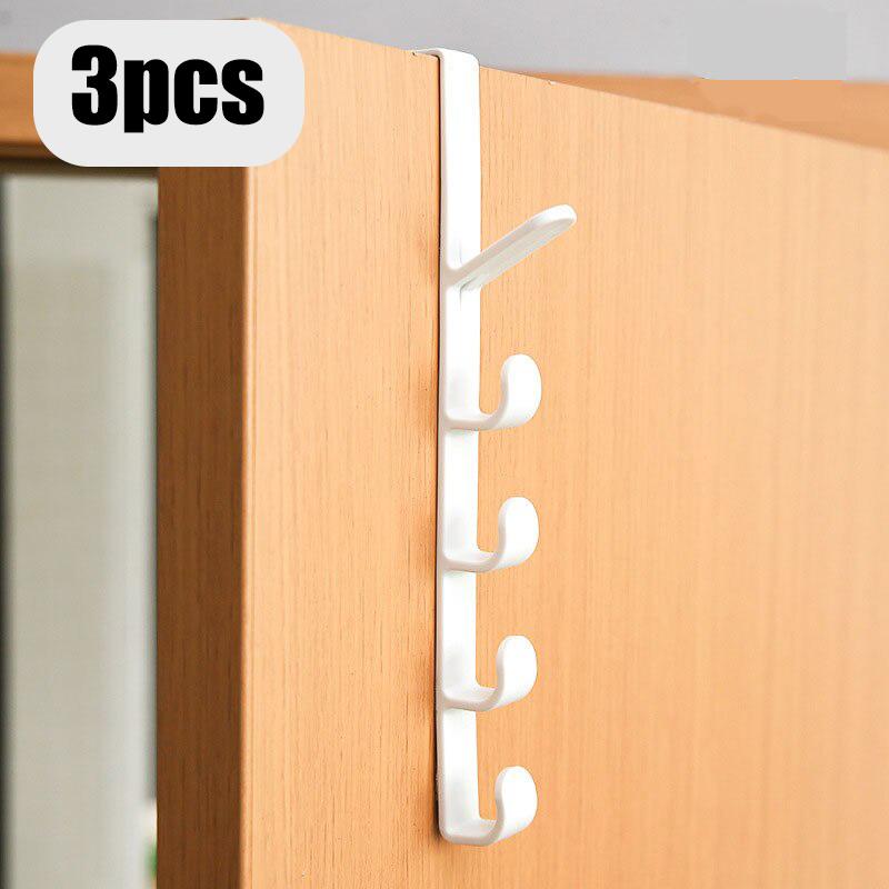 Вешалка для одежды крючок для одежды и шляп крючок на дверь крючок на дверь спальни без пробивания отверстий крючок для хранения и хранения с задним креплением