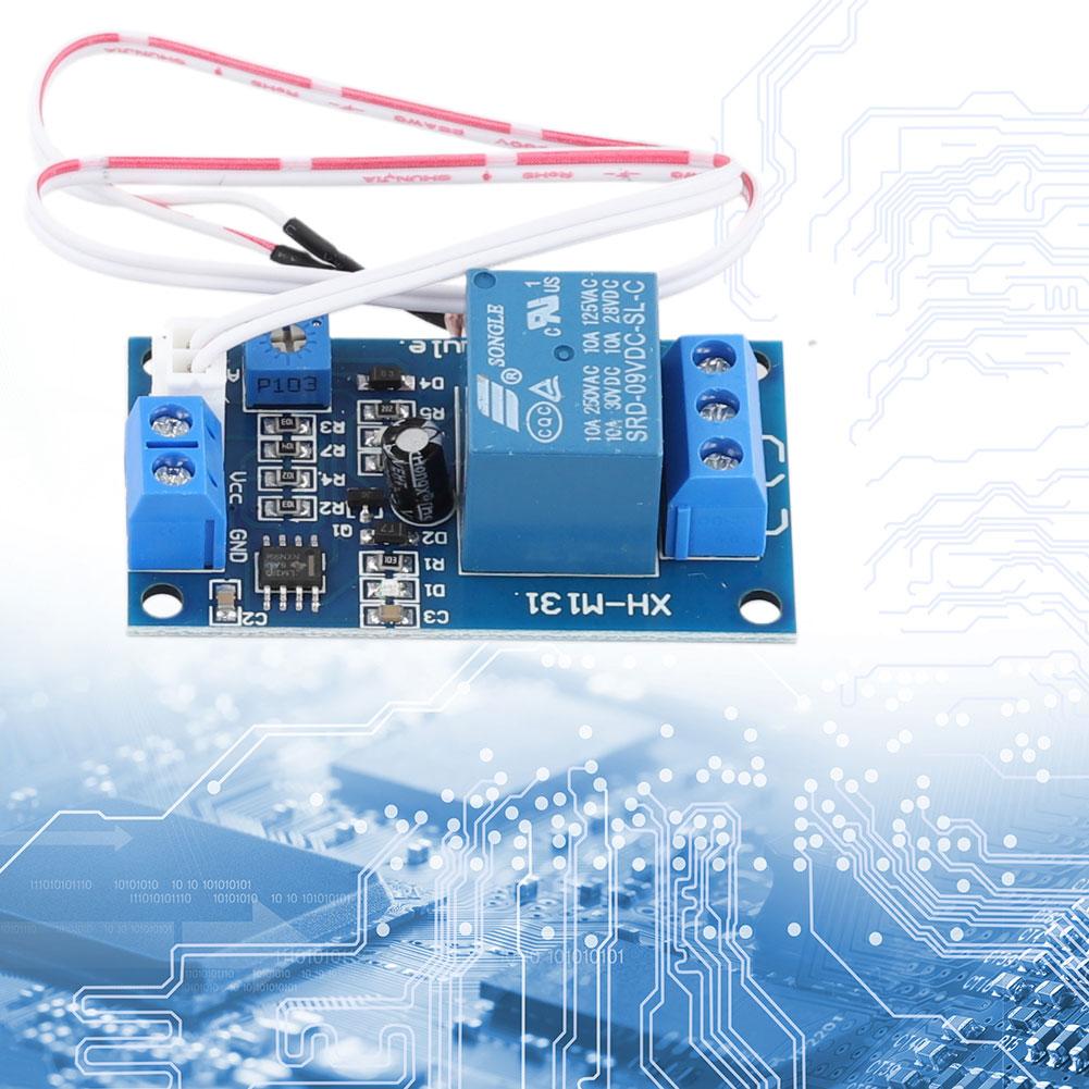 XH-M131 5V 12V 24V Переключатель управления освещением Датчик обнаружения Автоматический переключатель управления освещением Фоторезистор Реле Обнаружение света