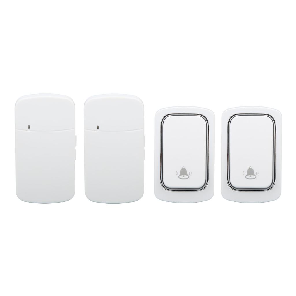 Беспроводной дверной звонок с автономным питанием IP68 водонепроницаемый пейджер дальнего действия для домашнего офиса и квартиры с кондиционером