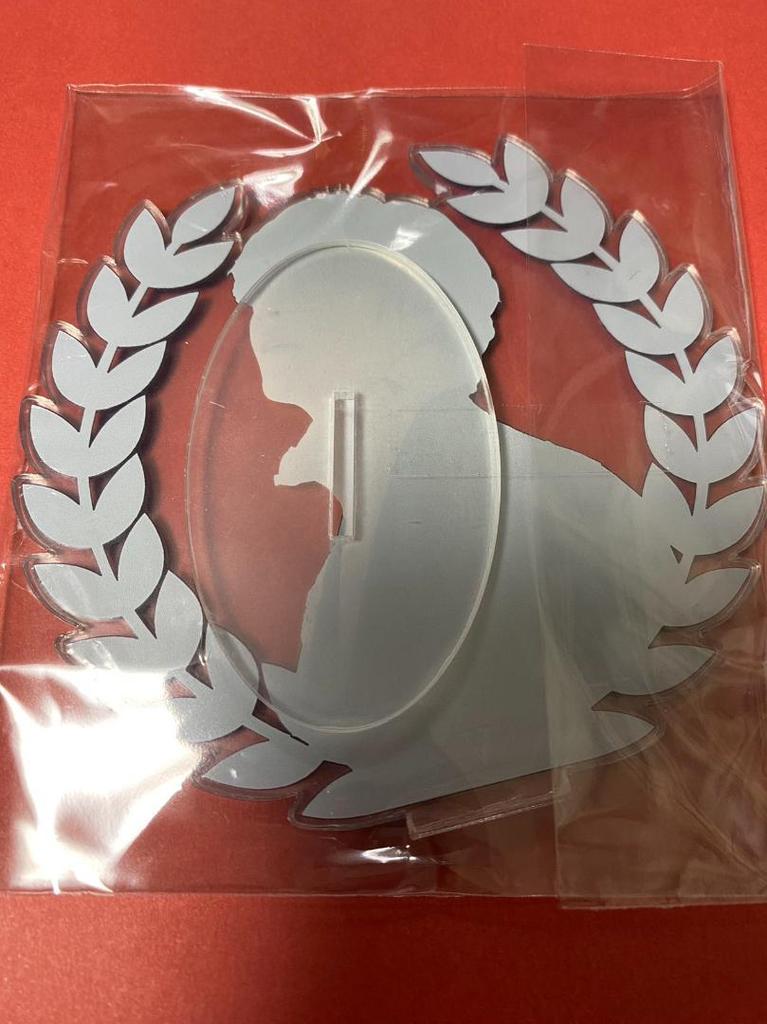 [Б/У] BTS Тэхён Мастер-выставка Акриловая настольная рамка Акриловая подставка Мастерним