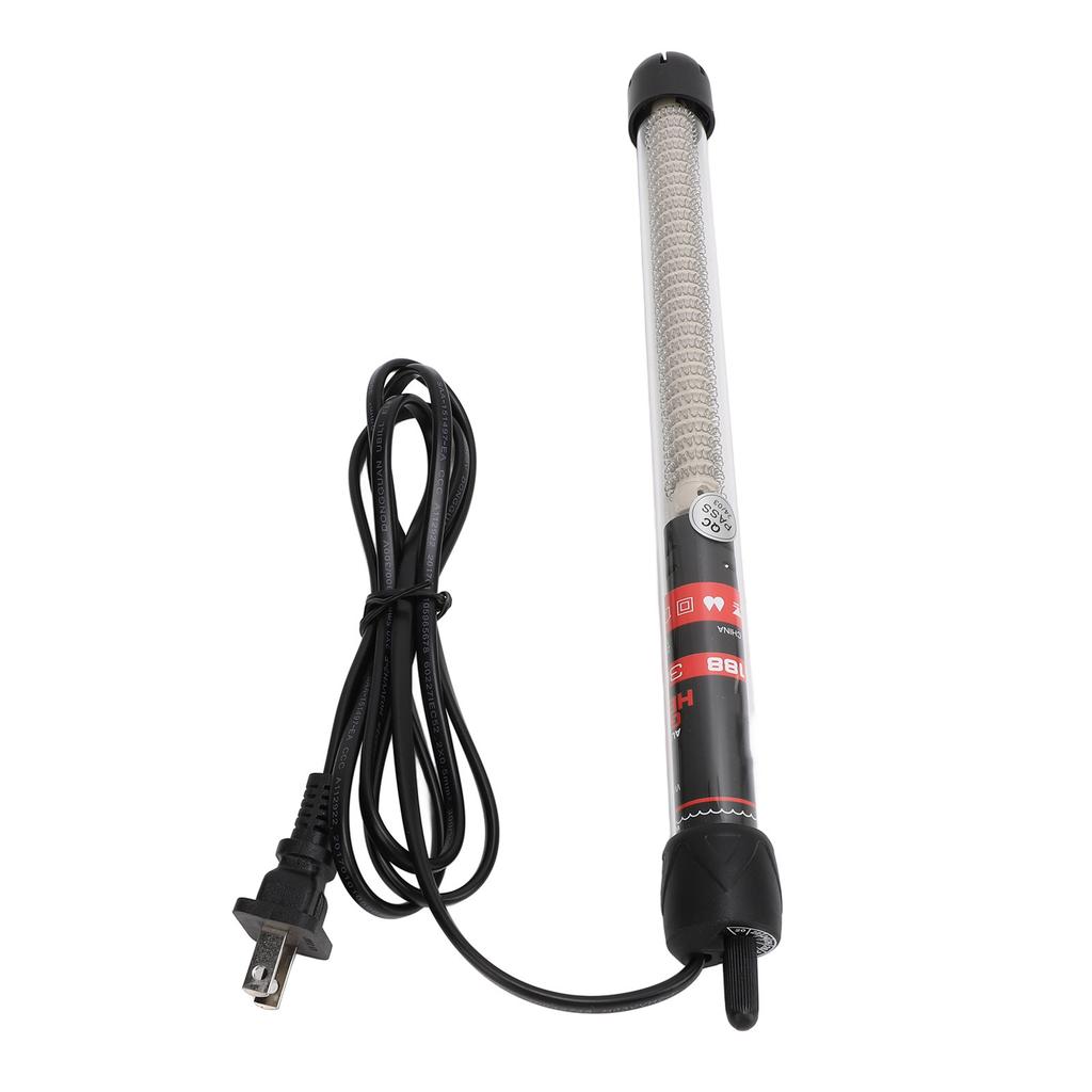 Погружной обогреватель для аквариума Автоматический термостат Стеклянный обогреватель для аквариума для морской рыбы