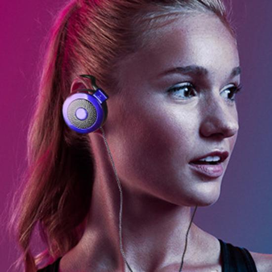 Universal Portable Ear Hook Wired Earphone Headset with Microphone 3.5mm Jack