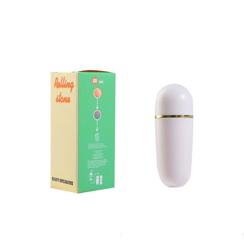 Face Oil Absorbing Roller Natural Volcanic Stone Massage Body Stick Makeup Face Skin Care Tool Facial Pores Cleaning Oil Roller
