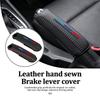 AAAPR1 Car Handbrake Cover Hand Sewn Protective Gear Shift Lever Sleeve For BMW Performance E91 X5 E70 F11 E30 F31 X3 F25 F32 x7