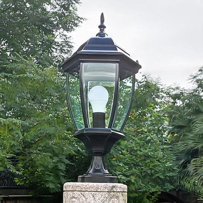 Водонепроницаемый уличный столбовой светильник в европейском стиле для заборов и столбов ворот