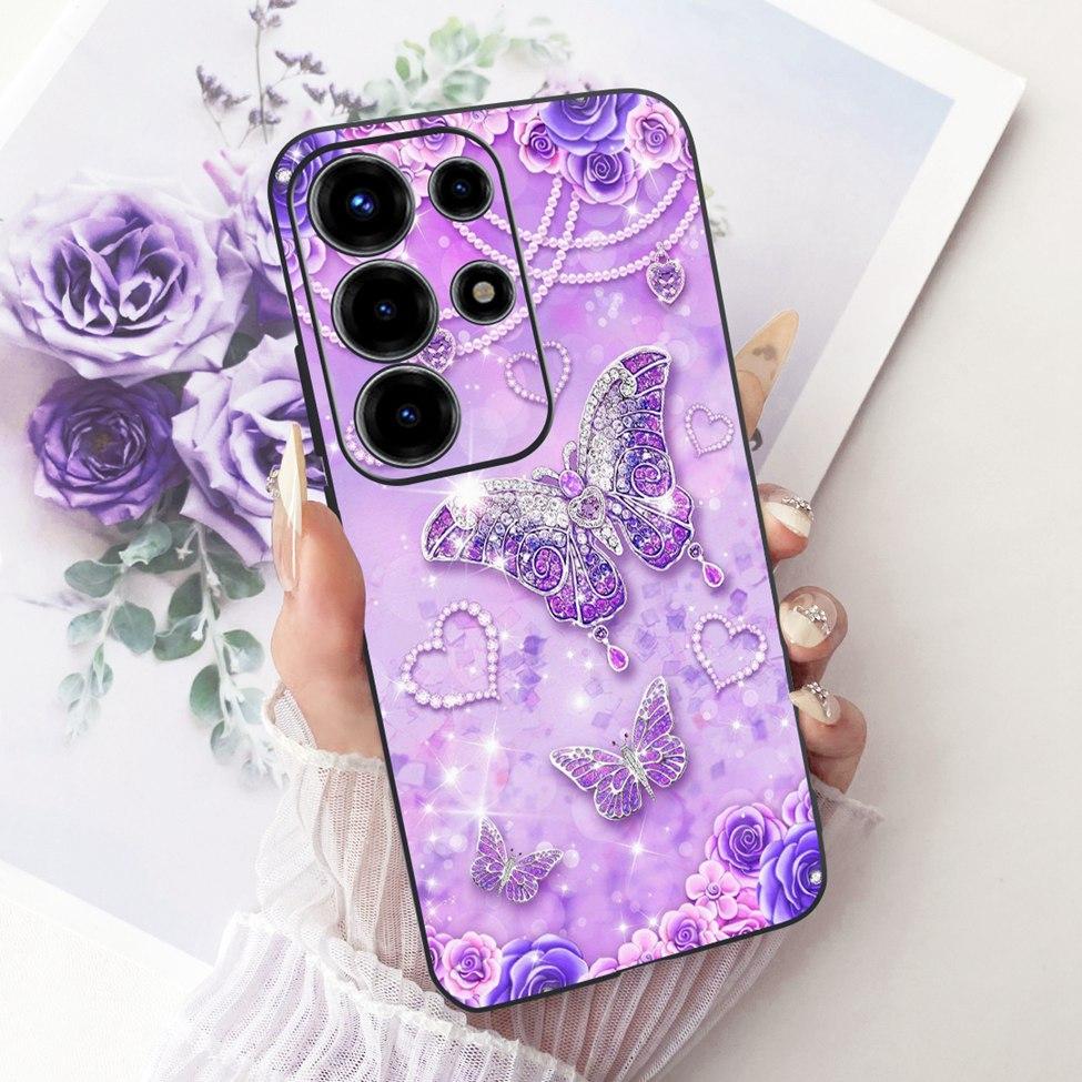 Casing For ITEL S26 Ultra Cover S688LN Luxury Cute Cat Fashion Butterfly Cool Painted Funda For ITEL S26Ultra Phone Case