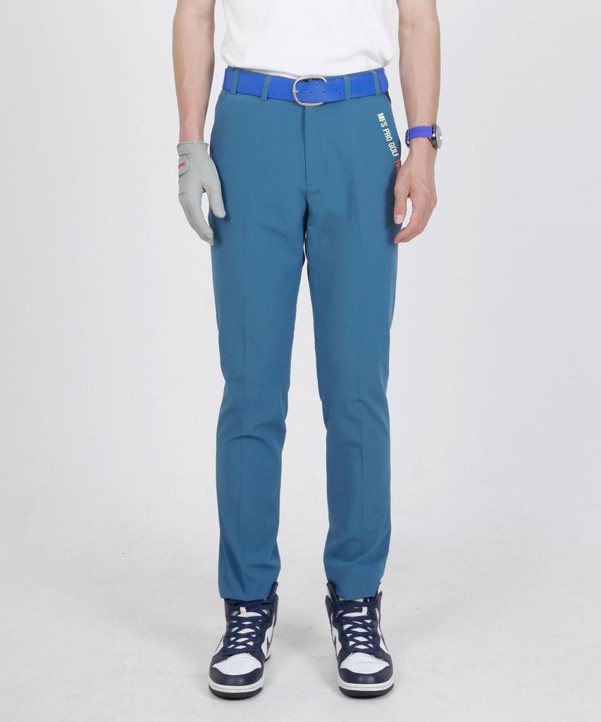 MFS GOLFWEAR 1993 Брюки с точечным узором двойного цвета, прилегающего кроя