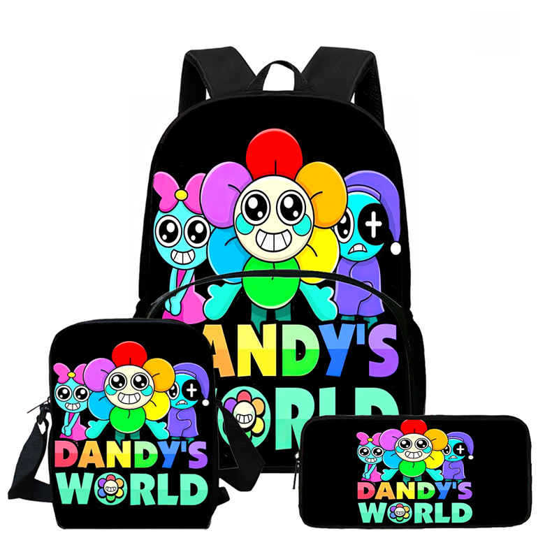 Сумка Dandy'S World Высококачественная Печать Повседневный Межграничный Легкий Рюкзак