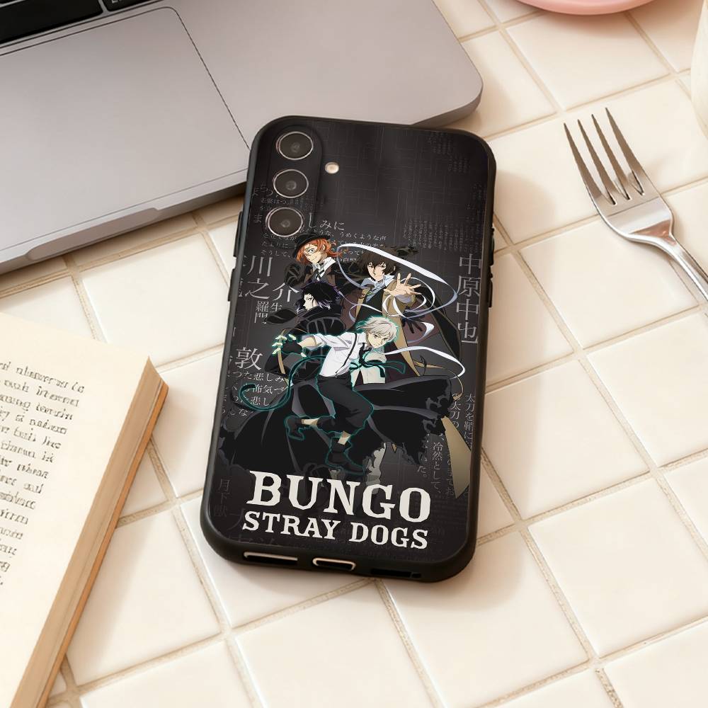 HOT Animer B-Bungou Stray Dogs  phone Case For Samsung Galaxy A73,A72,A71,A70,A53,A52,A51,Others Soft Black Shell
