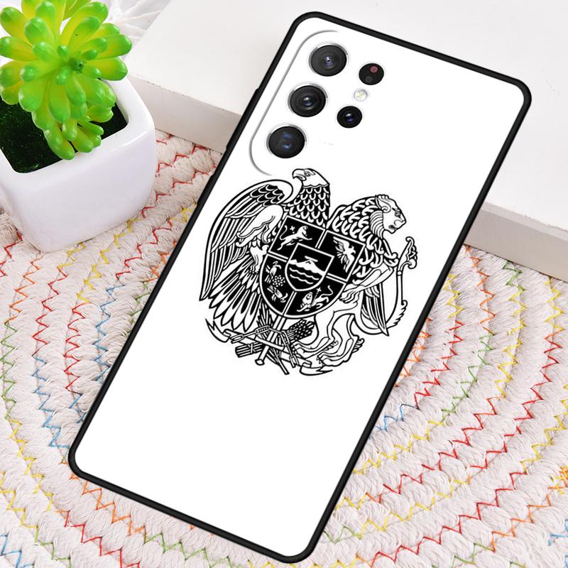 Чехол для телефона с гербами Армении, Албании, России для Samsung Galaxy note 10 pro S26 Ultra S23 S24 FE S25 S21 S22 PLUS ударопрочный Чехол