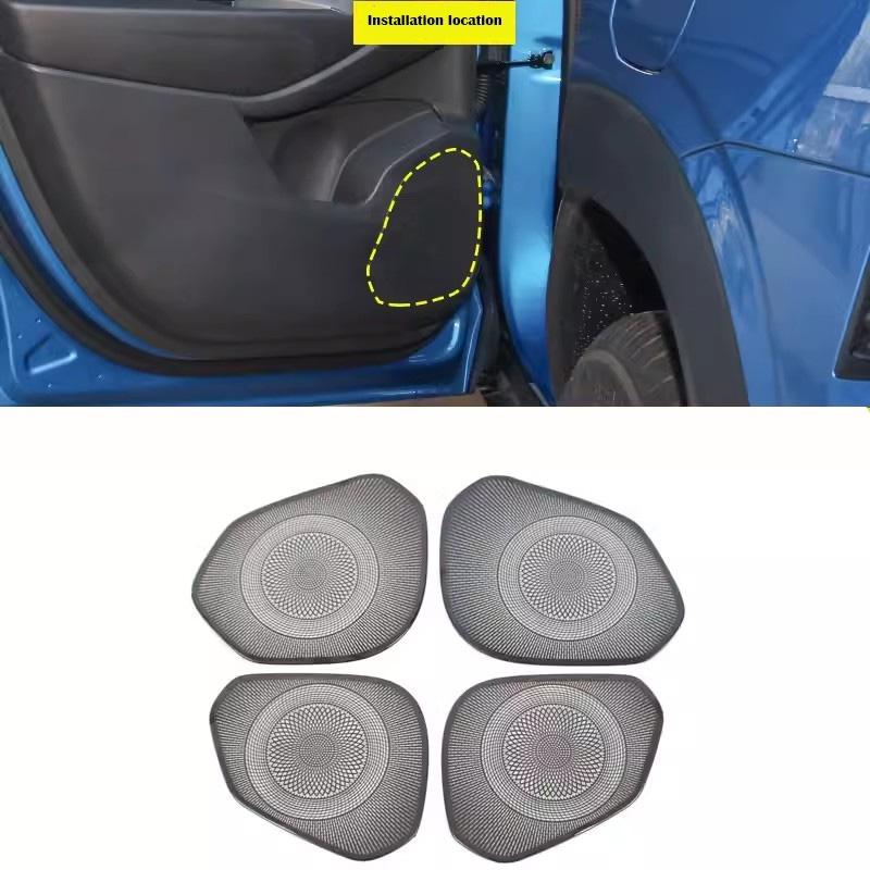 For Chevrolet Trax 2023 2024 steel A Pillar Stereo Speaker Door Speaker Audio Handle Pull Hood Loudspeaker Interior Accessories