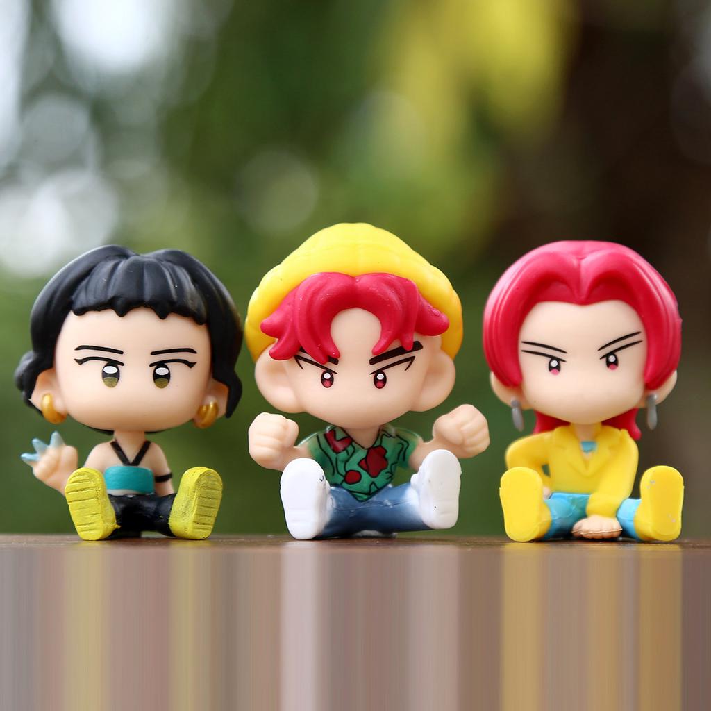 Новый набор из 10 шт. Фигурка-игрушка Kpop Охотники на демонов Мультяшная Руми/Мира/Зои Фигурка действия ПВХ Модель Декорация для рабочего стола Кукла Игрушка Подарок для фанатов